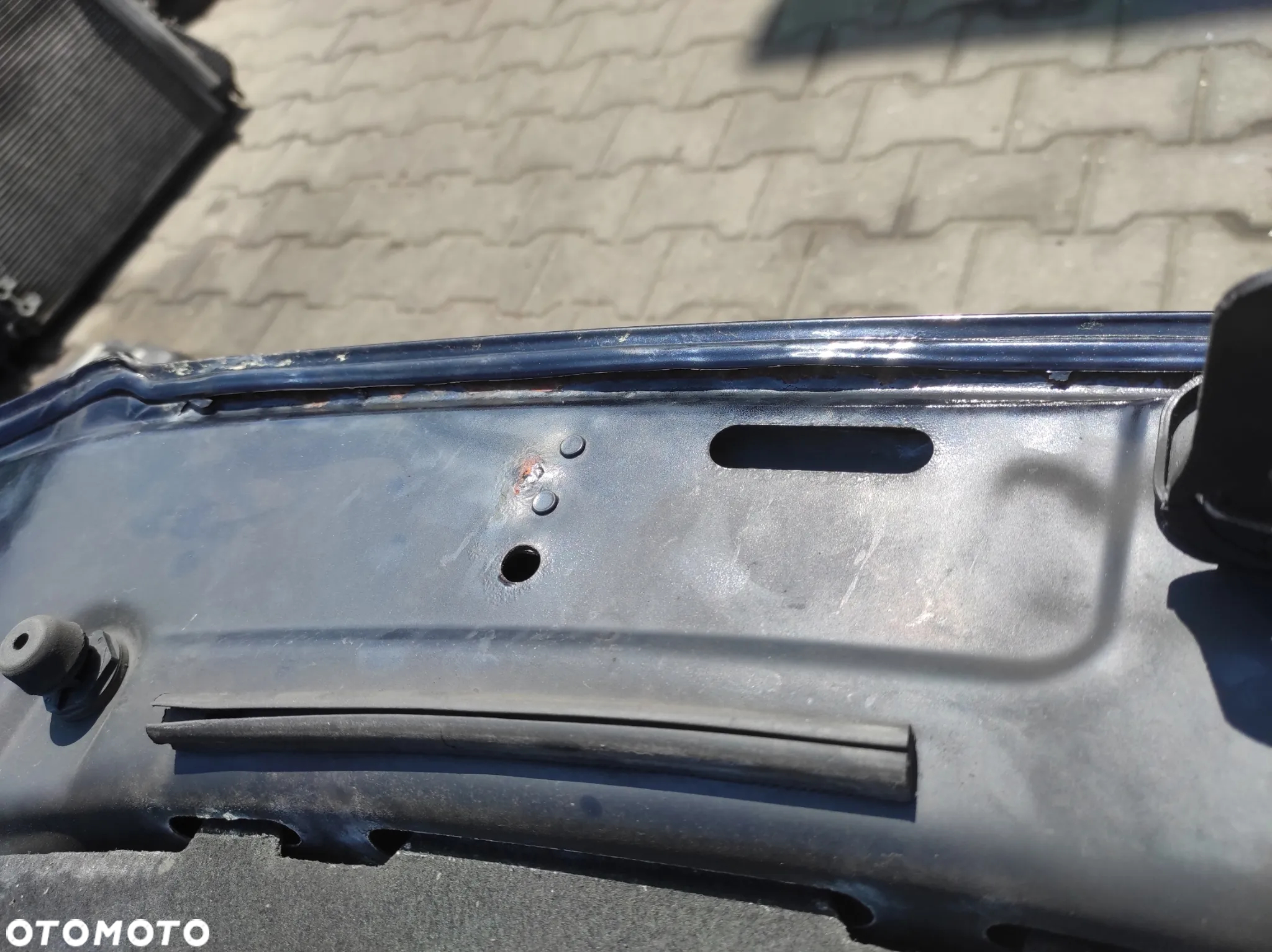 MASKA PRZEDNIA POKRYWA SILNIKA VW PASSAT B6 LC9X CZARNA WYSYŁKA !!! - 10
