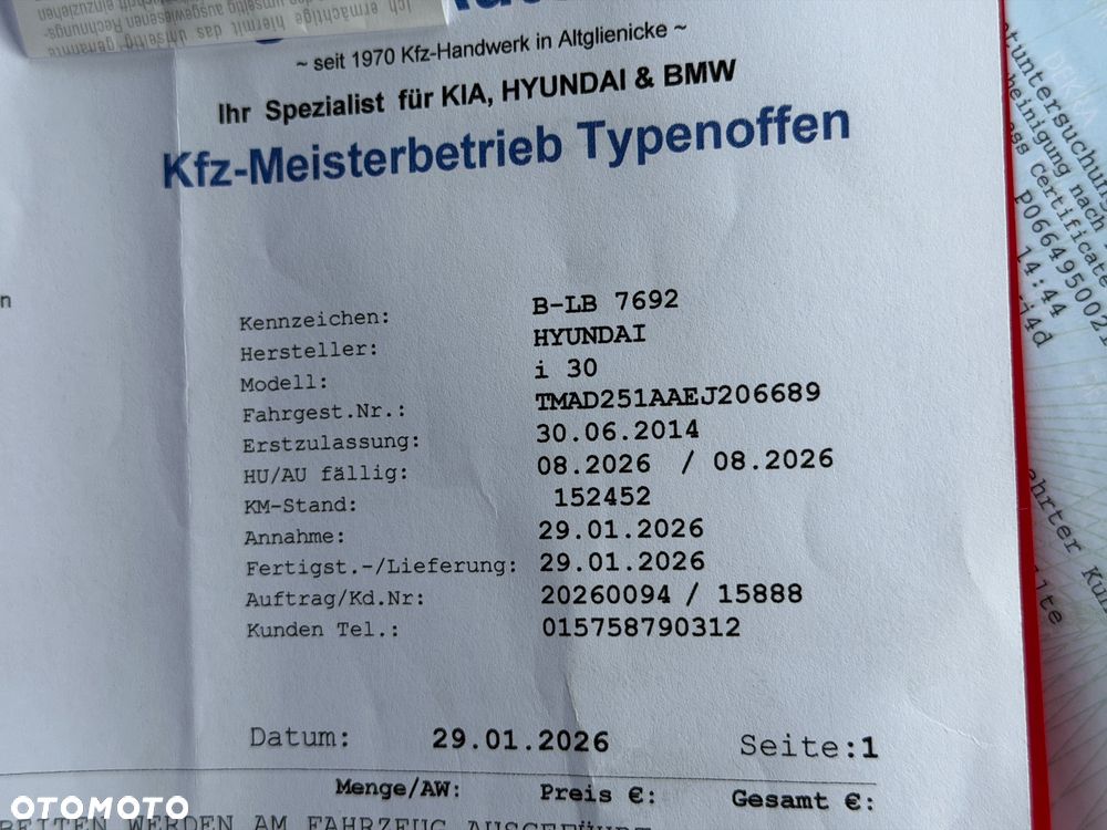 Hyundai i30 blue 1.4 Classic Navigation - 34