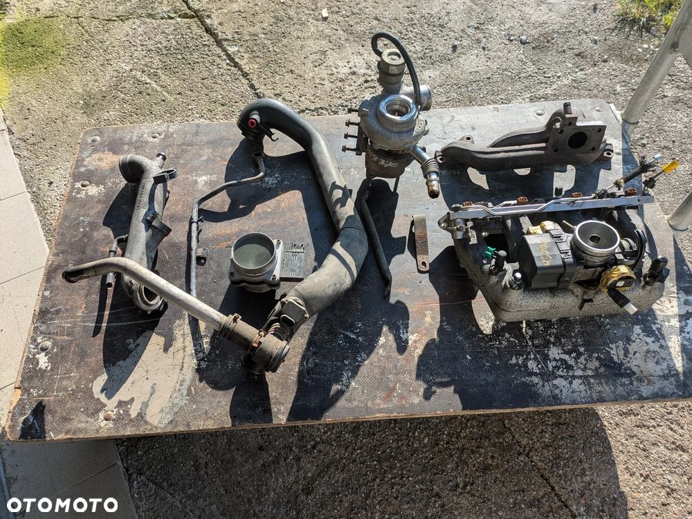 Turbosprężarka, przepływomierz, kolektory, przepustnica saab 9-5 - 1