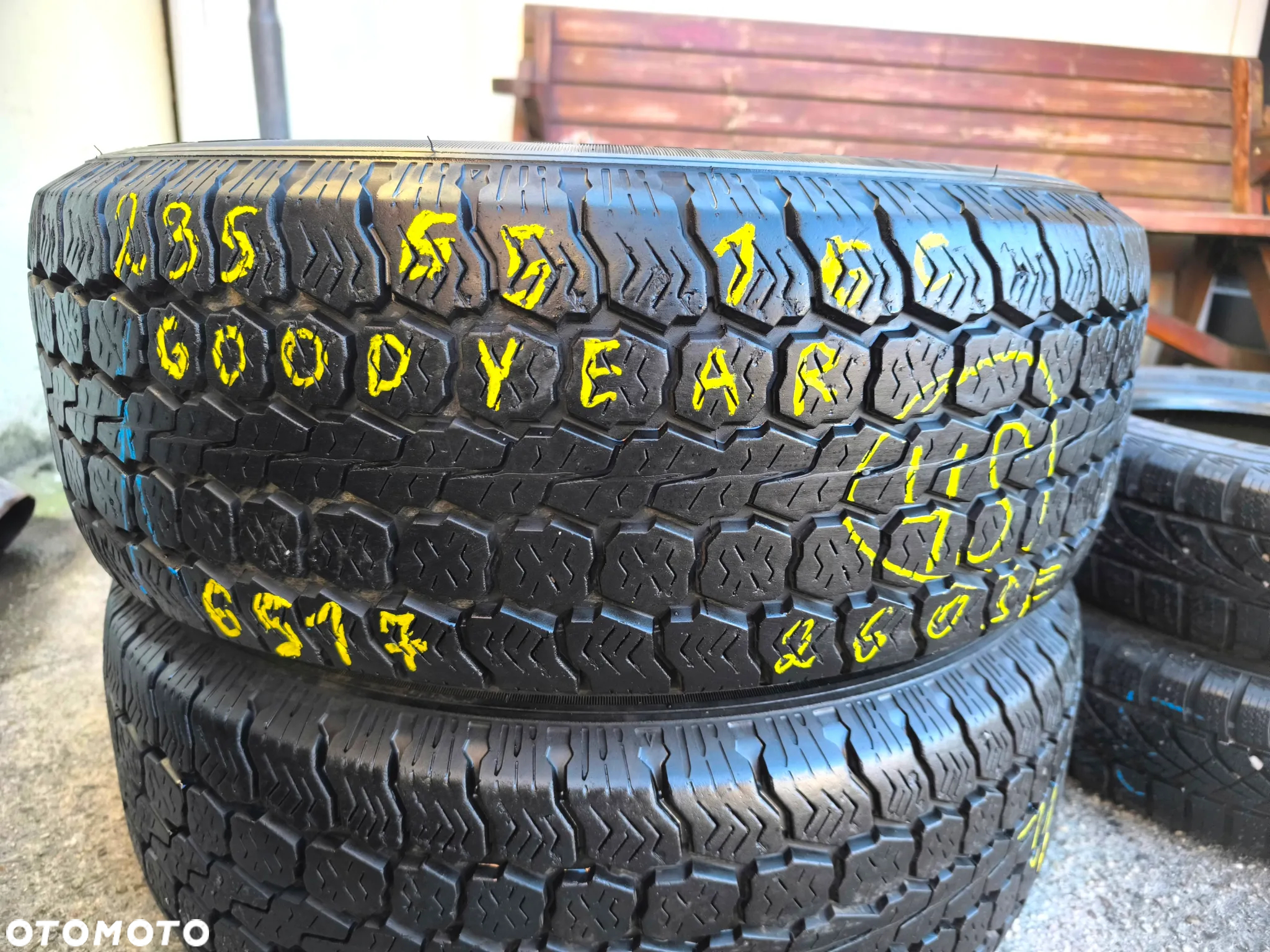 235/65R16C 115/113R 16 C 4x 4szt. Opony całoroczne Goodyear Cargo Vector 6mm Legnica ALU-RAD 235/65 - 4