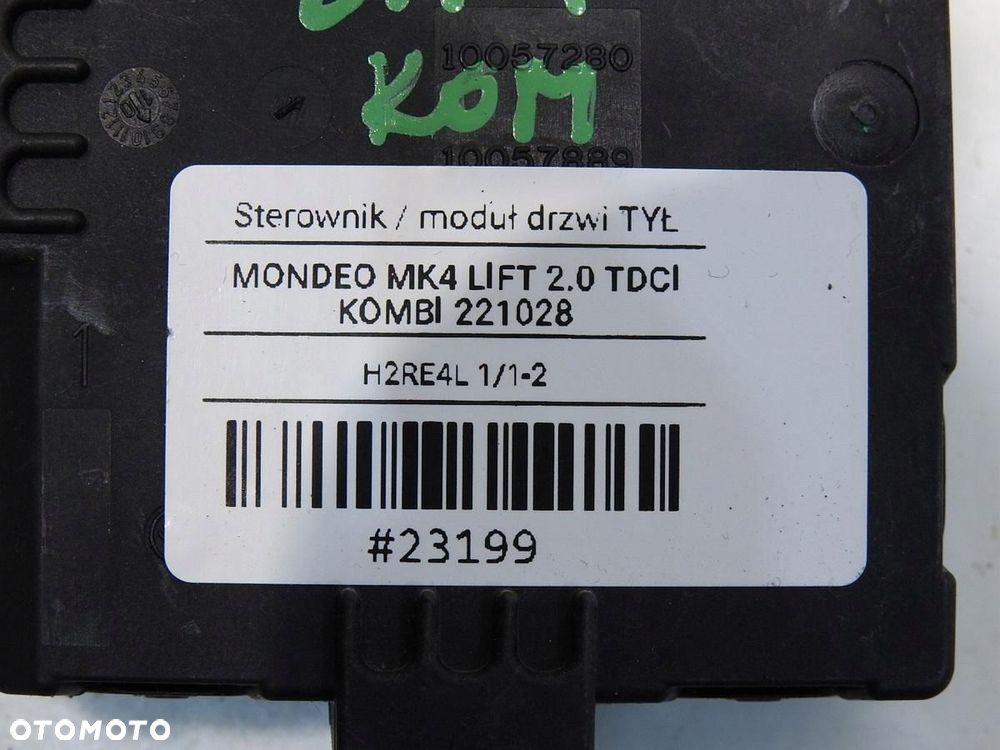 MODUŁ STEROWNIK DRZWI TYŁ FORD MONDEO MK4 - 5