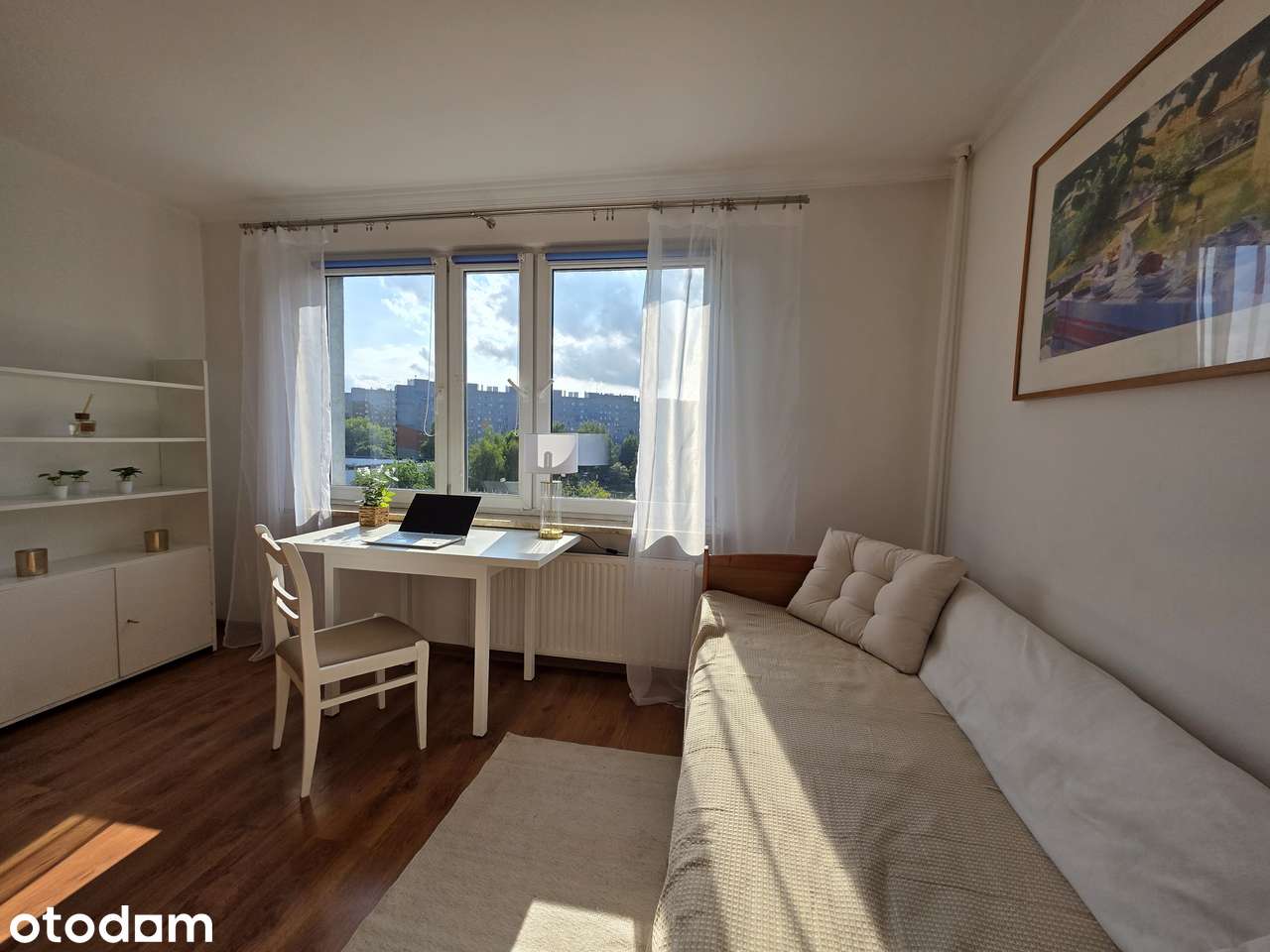 Panoramiczny widok/ umeblowane 2 niezależne pokoje 45m2/ balkon/winda