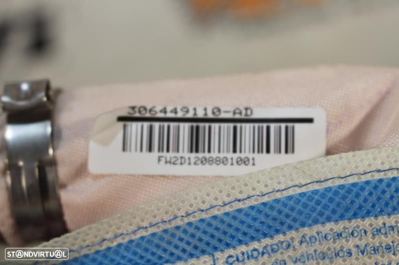 Airbag De Cortina Esquerdo Bmw 5 (F10)  72129143417 / 306449110Ad / 30 - 5