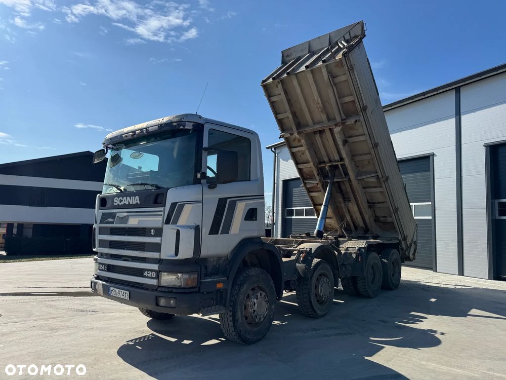 Scania 124 8x4 Wywrotka 3x
