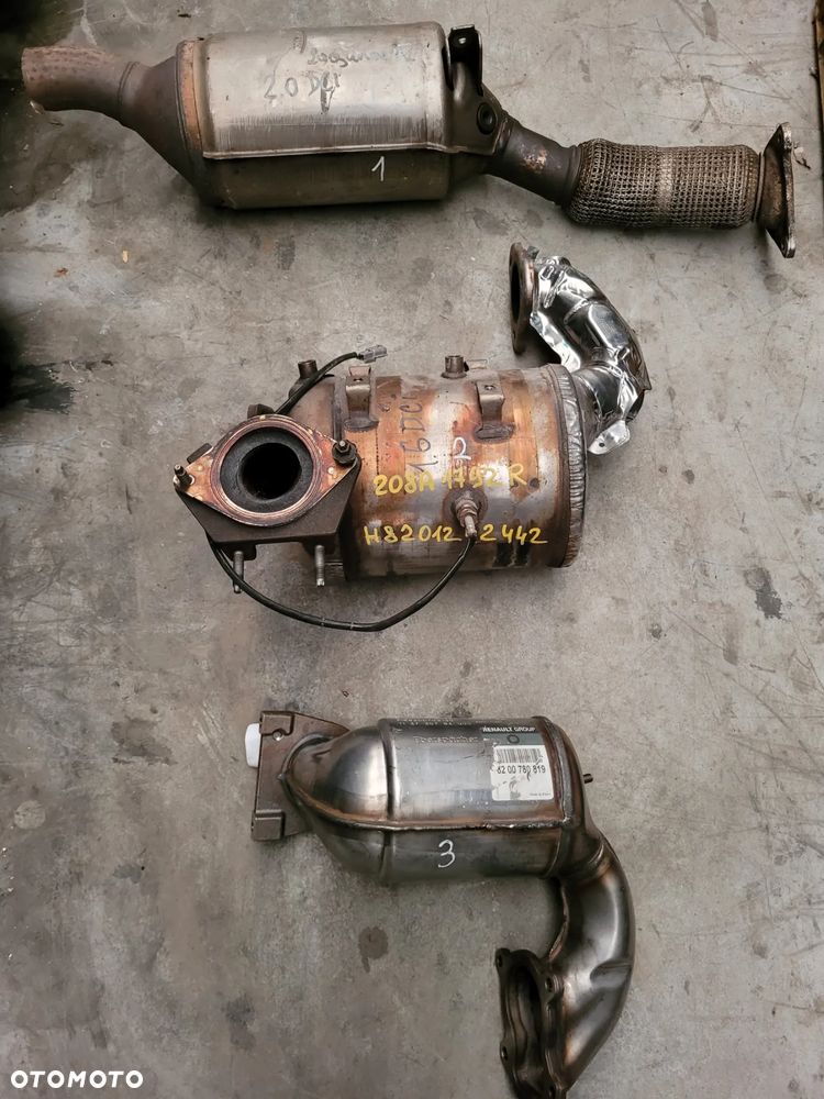 KATALIZATORY RURY WYDECHOWE DPF RENAULT - 1