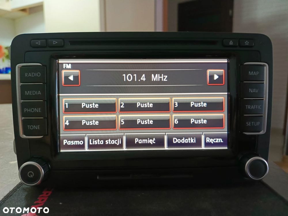 VW SKODA-14 WERSIJ RADIOWYCH Nawigacja RNS 510  Polskie menu z mapami 8557+POI+KOD - 2