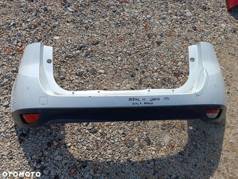 ZDERZAK TYŁ TYLNY 4X PDC RENAULT SCENIC III GRAND - 1