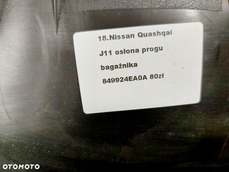 nissan qashqai j11 osłona pasa progu bagażnika 849924ea0a - 10
