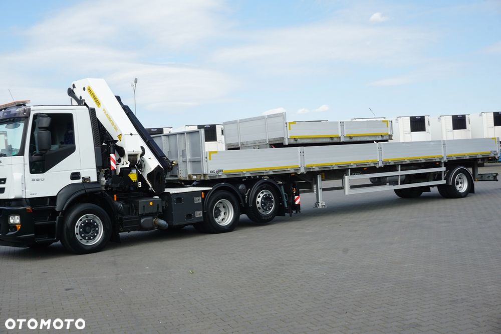 Iveco STRALIS / 260E36 / 6 X 2 / HDS PALFINGER PK 42 002 SH-E / WYSIĘG 17 M - 27