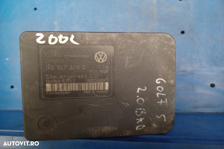 Pompa ABS 1K0907379Q, 1K0614517M Volkswagen VW Golf 5 [2003 - 2009] G - 1