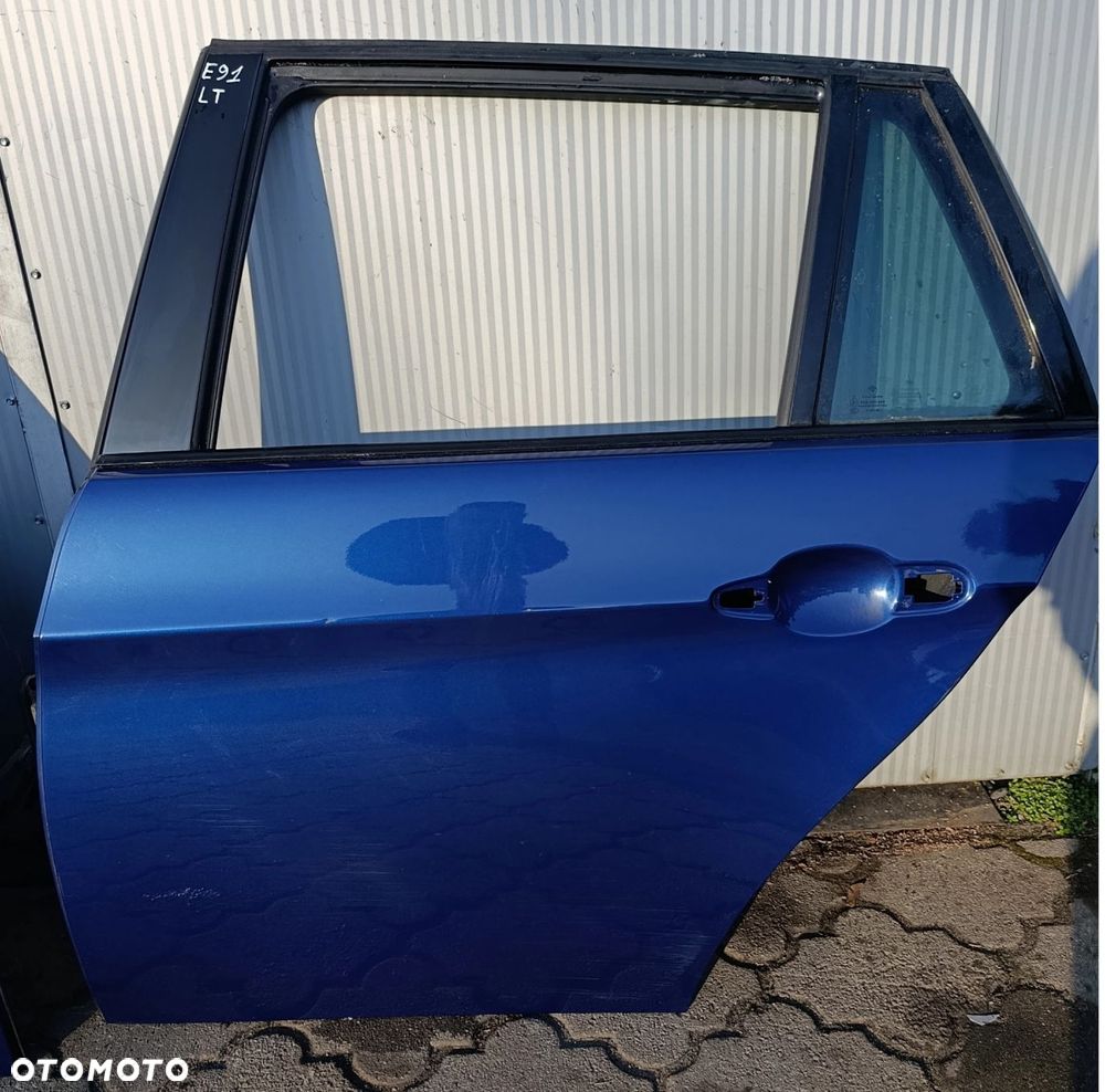BMW E91 drzwi tylne tył lift kolor LE MANS BLAU METALLI - 2