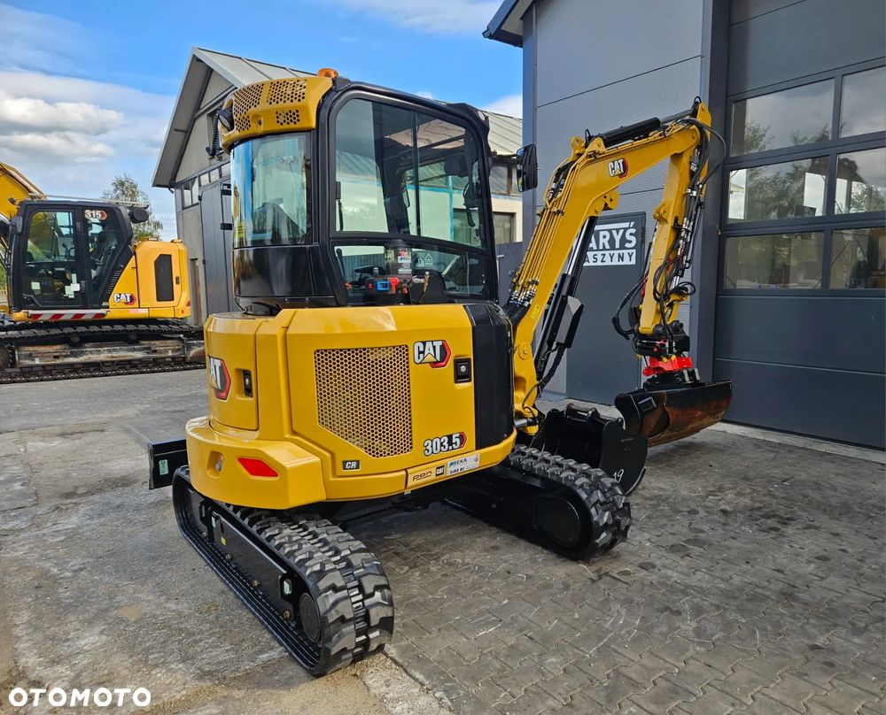 Caterpillar MINIKOPARKA CAT CATERPILLAR 303.5 CR 303.5CR E CR 303.5E 303 304 302 2022R. DEMO KLIMATYZACJA ROTOTILT - 3