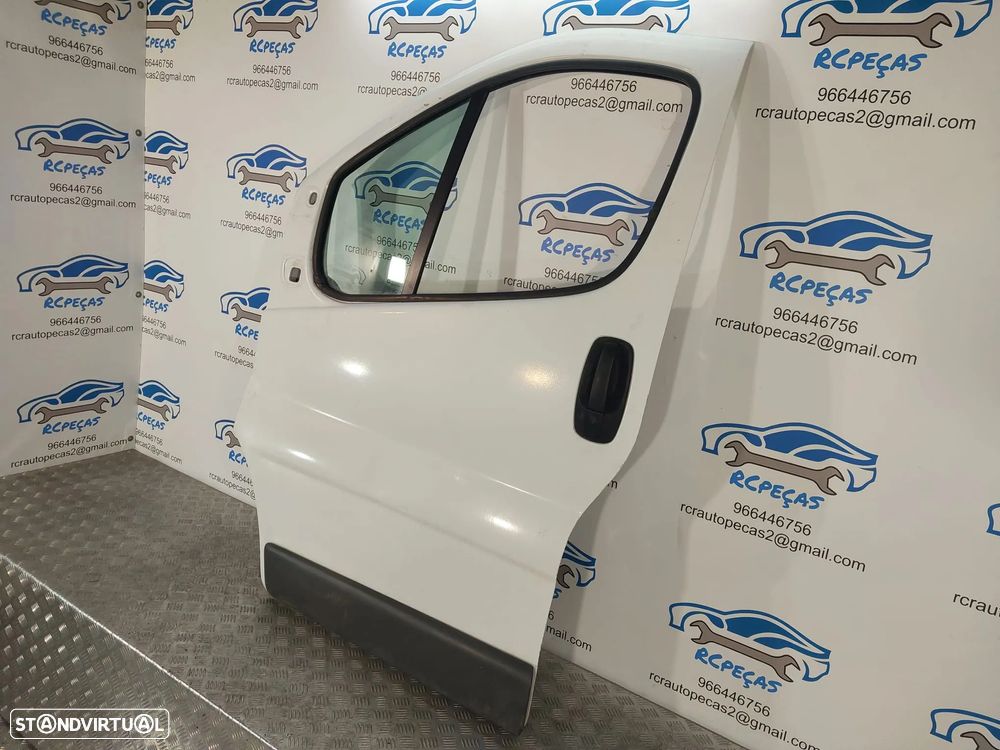 PORTA PORTAS FRENTE FRONTAL ESQUERDA RENAULT TRAFIC II 2 MK2 OPEL VIVARO NISSAN PRIMASTAR MOTOR PUXADOR VIDRO RETROVISOR RETROVISORES - 2