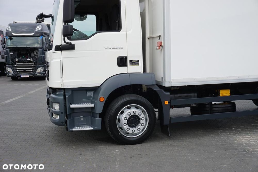 MAN TGM / 18.290 / EURO 6 / CHŁODNIA + WINDA / ŁAD. 8 740 KG / 15 PALET - 18