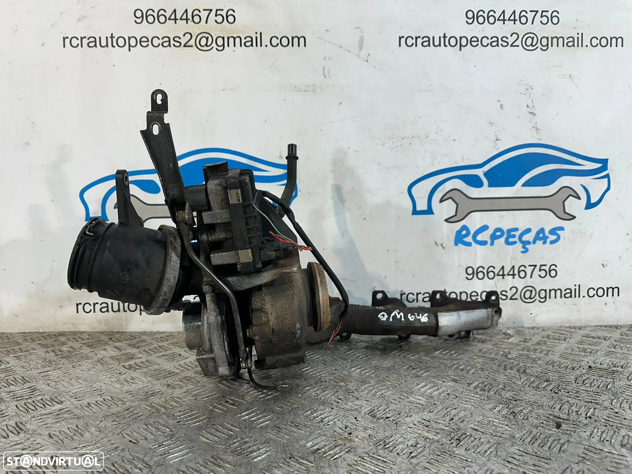 .Turbo Garrett GT18V Mercedes Benz 220 CDi 646.963 150cv - 3