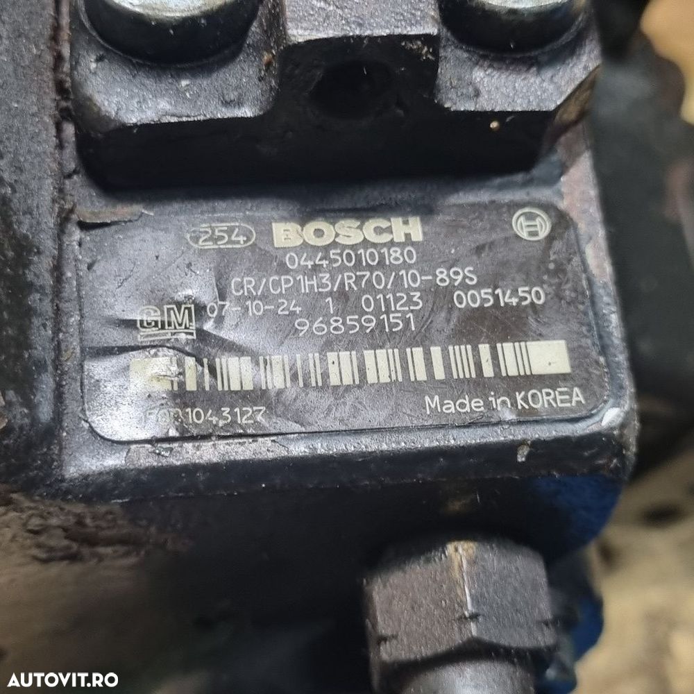 Pompa injectie / inalte Opel Antara 2.0 CDTI 2006 - 2011 150CP Z 20 DMH Z 20 S Euro4 ... - 4
