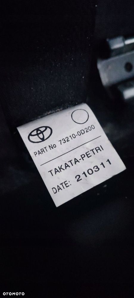 TOYOTA YARIS II LIFT FL DESKA KONSOLA PODUSZKI AIRBAG PASY SENSOR kpl 5D - 4