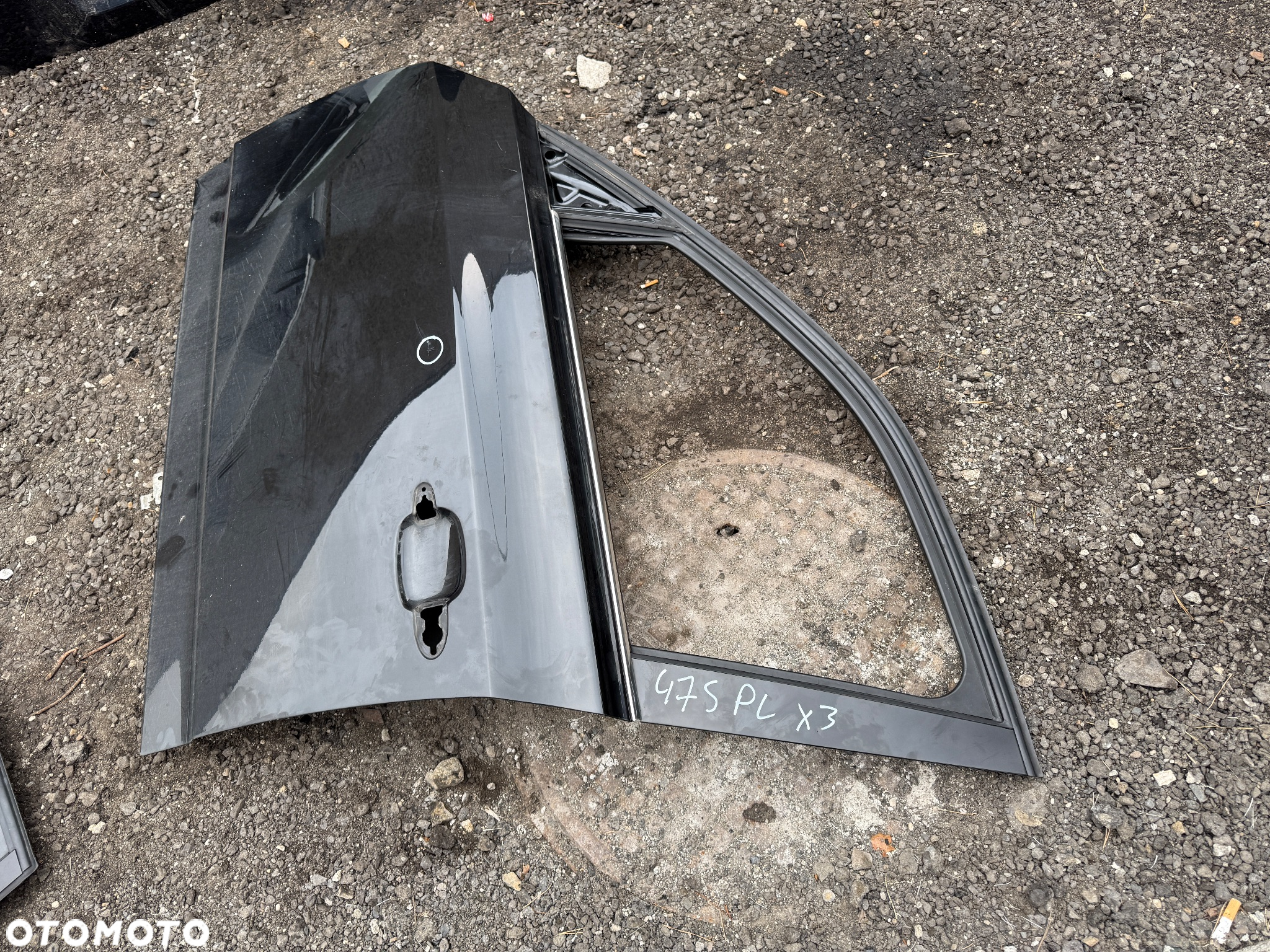 Drzwi x3 e83  lewe przód tył lewy przednie tylne 475 black Saphire - 4