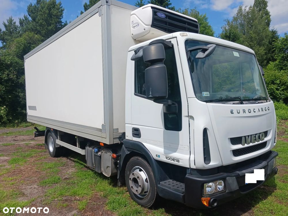 Iveco EUROCARGO 100E18 E5 2013r 277 tyś km KLIMA SALON Izoterma Chłodnia Mroźnia - 21