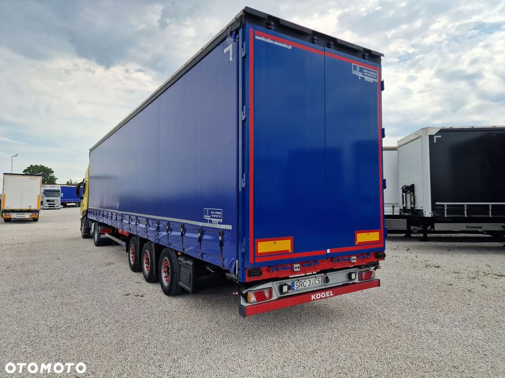 Kögel MEGA - SAF - OŚ PODNOSZONA - NOWE PLANDEKI - 12