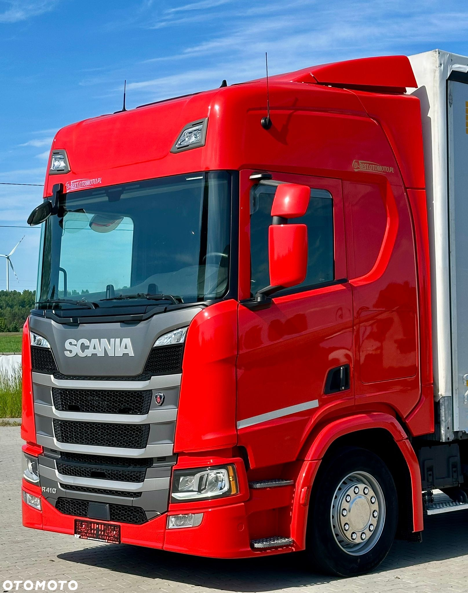 Scania R410 / FIRANKA / 21 EUROPALET / 8.5 M DŁUGOŚCI / 6x2 / PODWIESZANA I SKRĘTNA OŚ / AUTOMAT / SYPIALKA / 12.2020 ROK - 6
