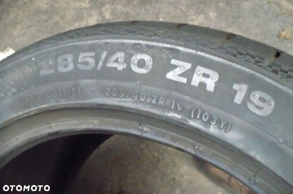 CONTINENTAL Sport Contact 3 NO 285/40R19 2019 NOWA - 3