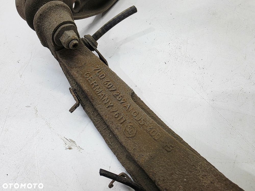 ZWROTNICA PIASTA LEWY PRZÓD AUDI Q7 4L 7L0407257A - 5