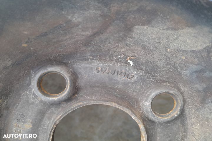 Janta tabla 14 CU ANVELOPA 185 / 65 R14 / 51/2 J14H2 CU ANVELOPA 185 - 5