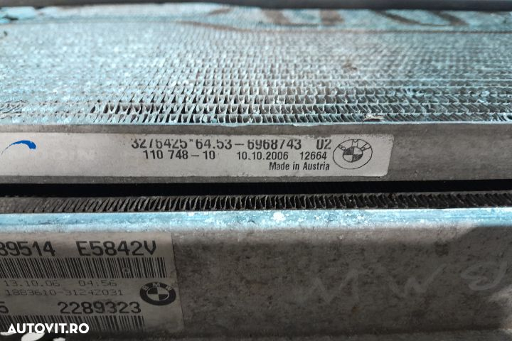 SET RADIATOARE APA + CLIMA  778889514/6968743 MX1253 BMW Seria 1 E87 - 4