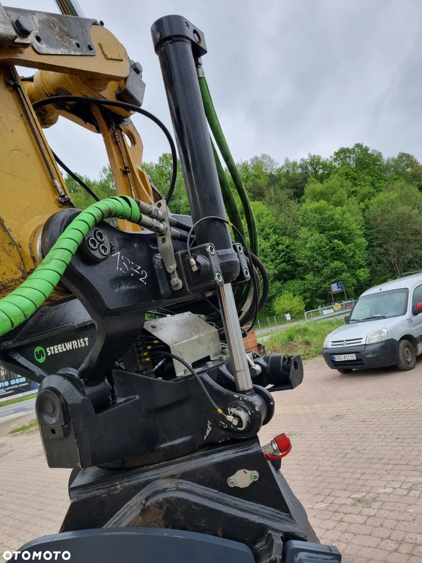 Caterpillar M317F Koparka Gąsienicowa 19 ton z Głowicą Obrotowo-Uchylną Steelwrist X20 Jak Nowa Z Norwegii - 10