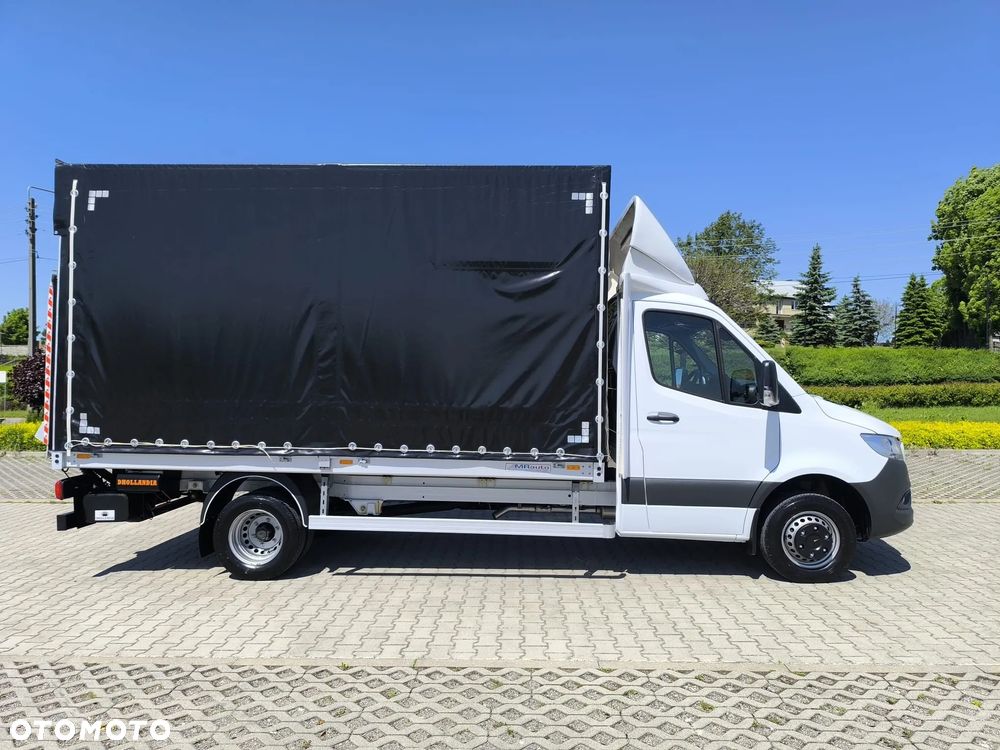 Mercedes-Benz Sprinter 519,190KM, Winda + Plandeka 8 Palet, Firana, Salon Polska! - 5