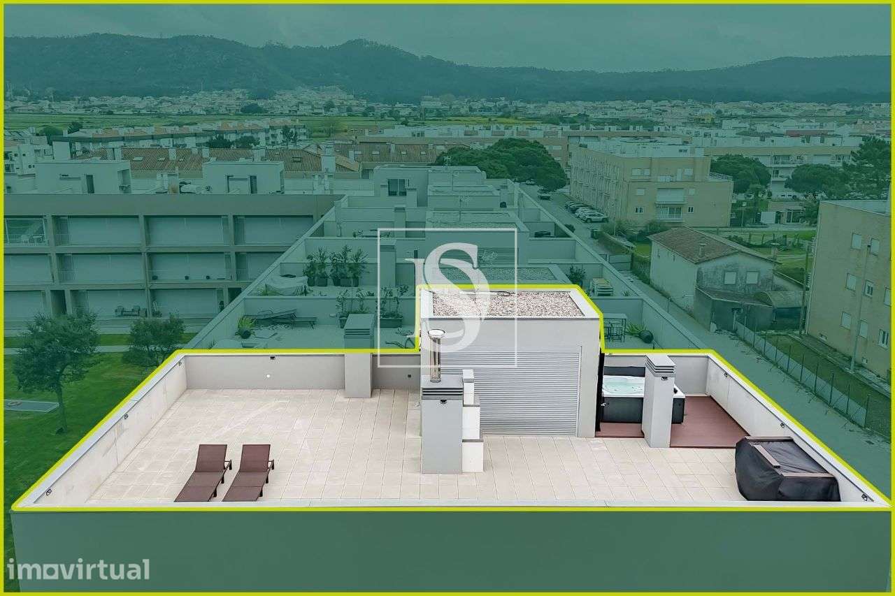 T3 c/ Novo com Terraço e Vista Mar – Esposende - Grande imagem: 3/42