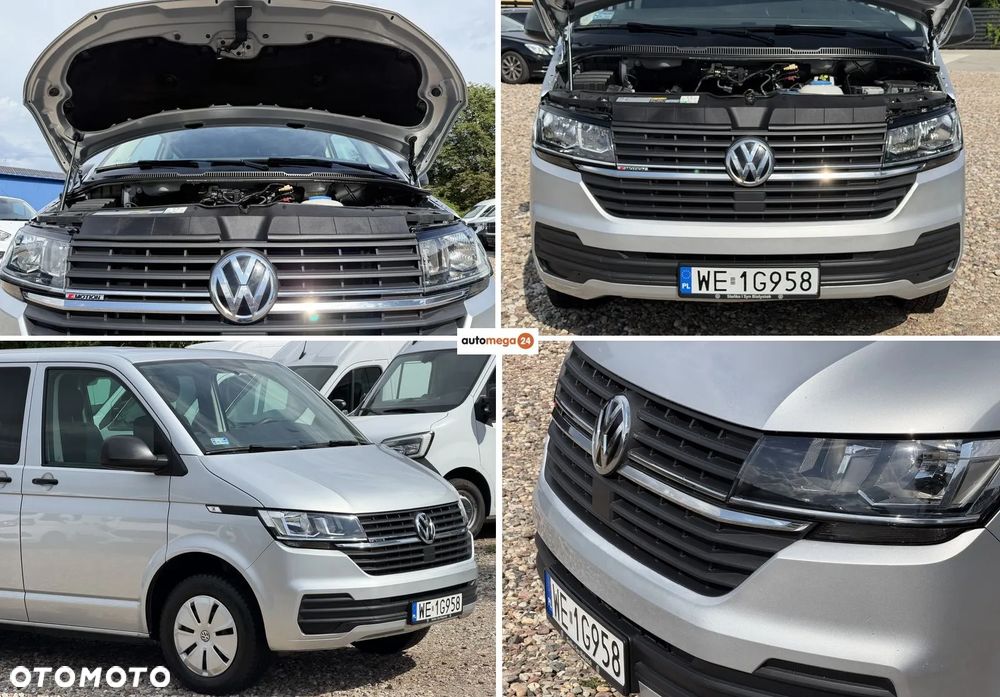 Volkswagen TRANSPORTER KOMBI 9 cio osobowy Business VAN T6.1, 2.0TDI 150KM Napęd 4Motion, T6 4x4 plus reduktor napędów, 2 Strefowe OGRZEWANIE i KLIMATYZACJA WEBASTO 5kW, Tylne drzwi skrzydłowe, Hak Holowniczy 2.5t. Wymieniony rozrząd - Pełen Serwis ASO VW Emisja spalin Euro-6 DG - 9