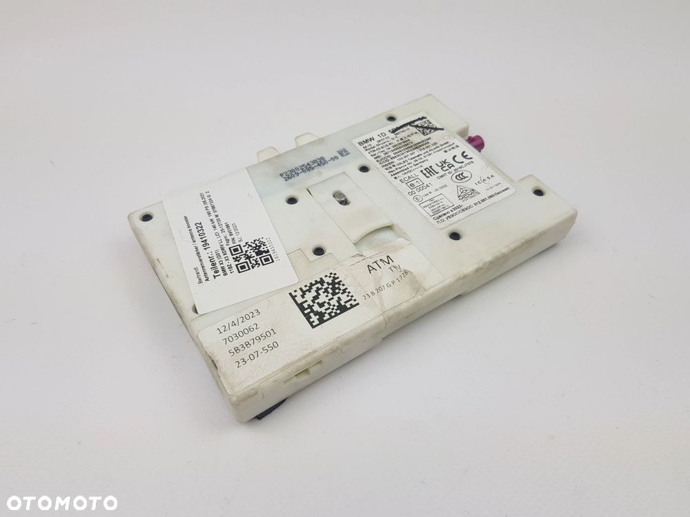 NOWY ORYGINALNY Sterownik Moduł Bluetooth BMW G20 G30 5B31D00 - 2