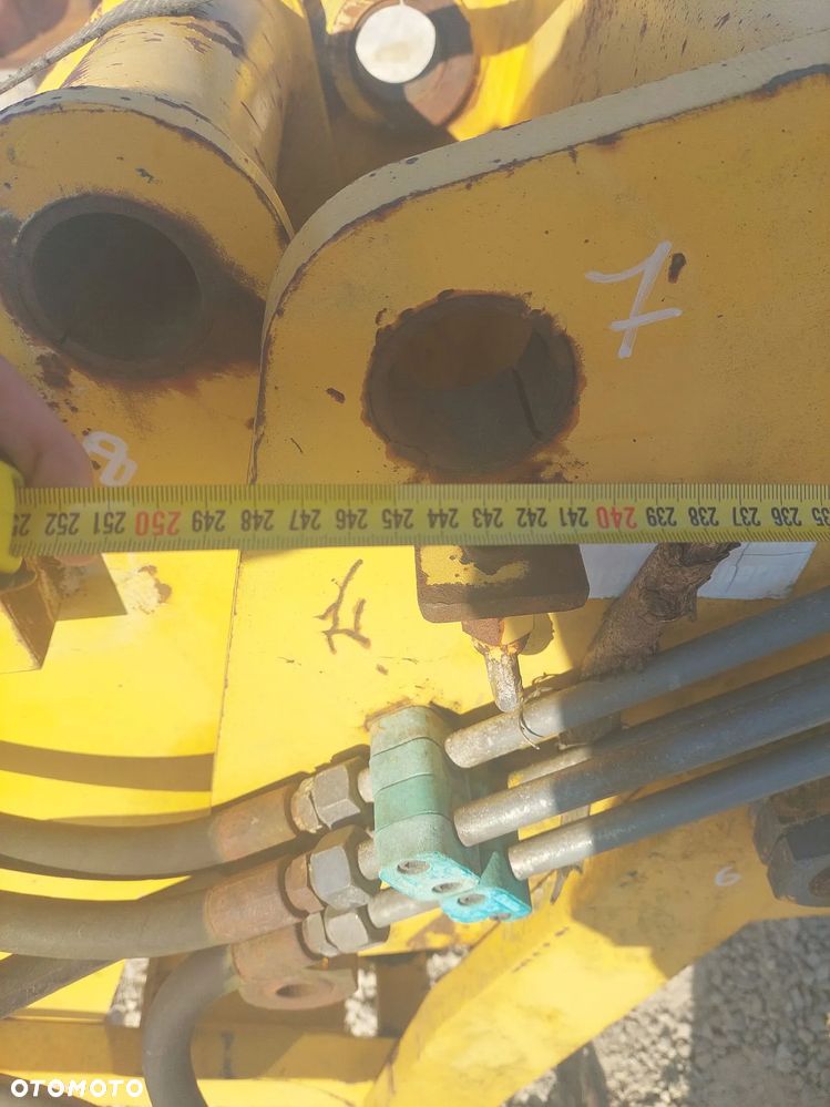 Ramię Paus teleskop-długość 570 cm + 430 cm teleskop 3 razy wysuwany Kosz Paus ze sterowaniem podnośnik zwyżka Wysięg teleskopowy - 14