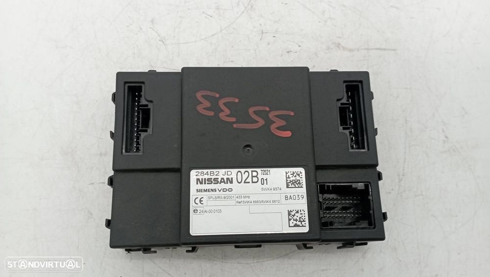 MÓDULO ELETRÓNICO NISSAN QASHQAI J10 - 1