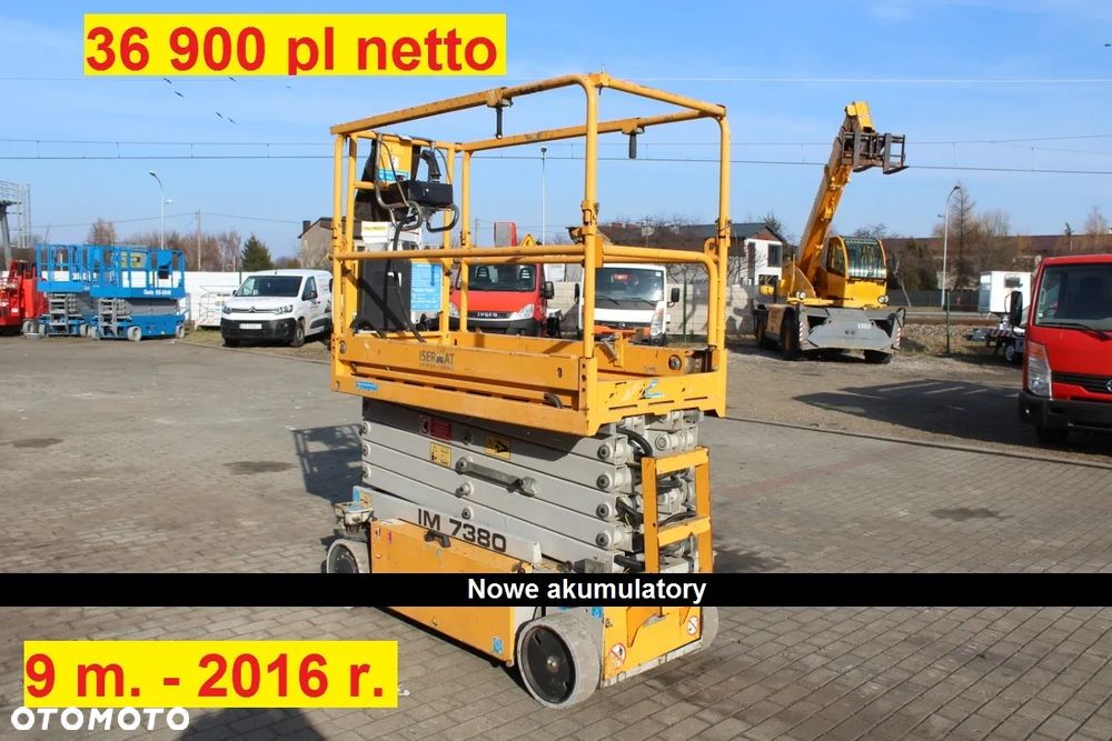 JLG podnośnik nożycowy elektryczny 6 m 8 m 10 m 12 m 14 m 16 m - 5