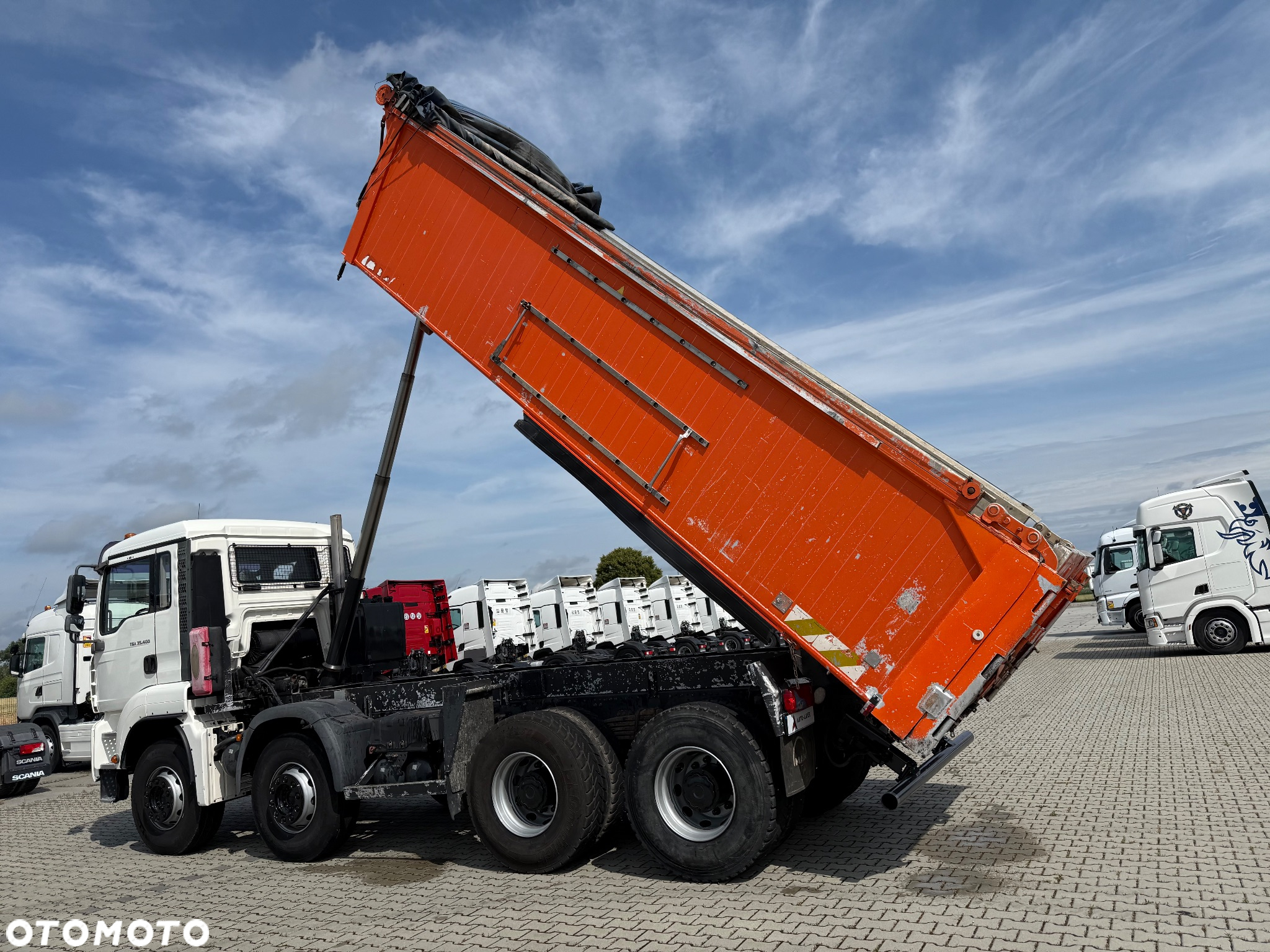MAN TGA 35.400 / LEKKA ZABUDOWA / COMFORTSHIFT /  8X4 / NOWE SPRZĘGŁO / MANUAL / Z FRANCJI / STAN BDB / / / - 8