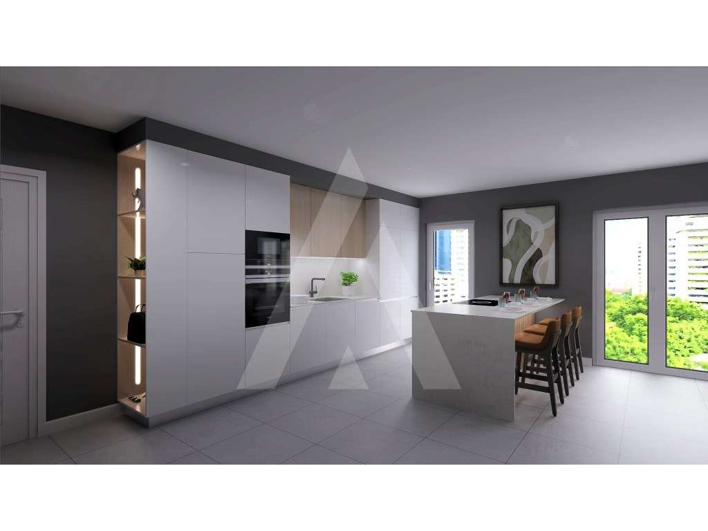 Apartamento novo T2, localizado no coração de Loulé. - Grande imagem: 4/7