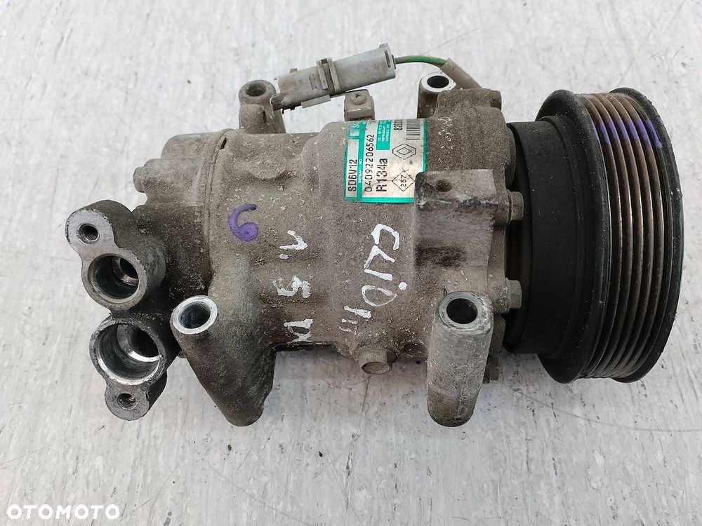 POMPA, SPRĘŻARKA KLIMATYZACJI RENAULT CLIO III 8200365787-A SD6V12 - 1
