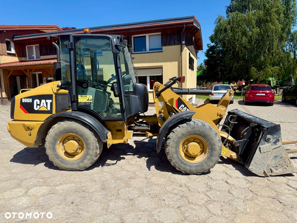 Caterpillar ładowarka kołowa przegubowa 906H rekin widły szybkozłączne, szufla OTWIERANA