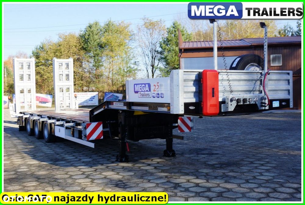 Mega Niska podłoga, DMC 54 T, oś skrętna, najazdy HYDRULICZNE 4,0 M !!! - 7