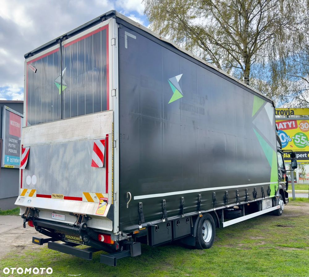 DAF LF 260 , WINDA ,18 EP, SALON PL ,Firanka obustronna + klamry, Bezwypadkowy  , Spanie z tyłu x2 , Dach otwierany , Drzwi - 4