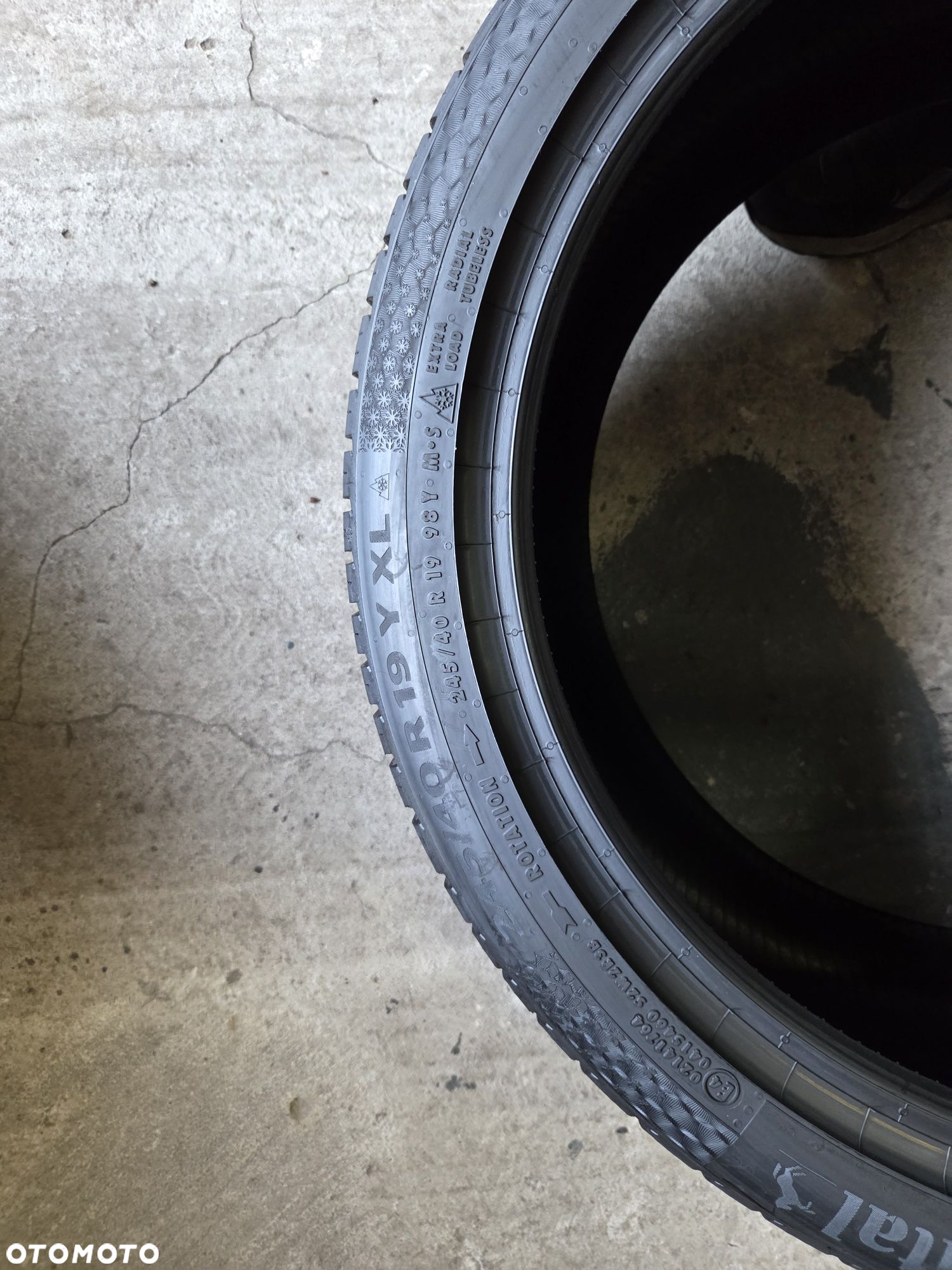 opony używane 245/40R19 Continental allseasoncontact 2 - 6