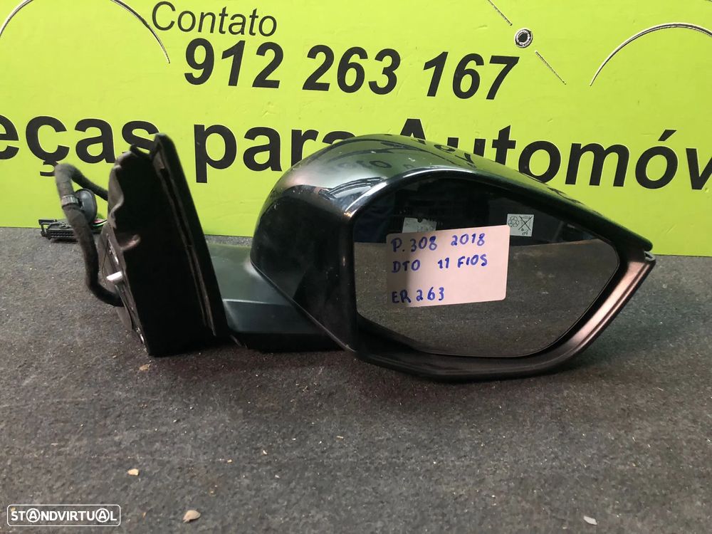 PEUGEOT 308 III ESPELHO RETROVISOR DIREITO - ER263 - 2