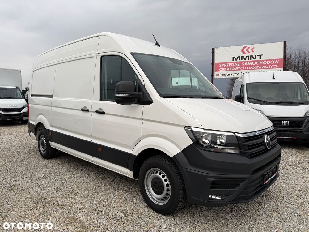 Volkswagen CRAFTER 177KM/ Średni/Navi/Klima/Webasto/Masaż/Serwis Niemcy