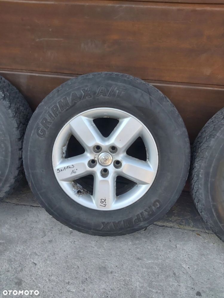 Toyota Rav4 II alufelgi 16 opony 235/70 R16 Terenowe GripMAX A/T - 7