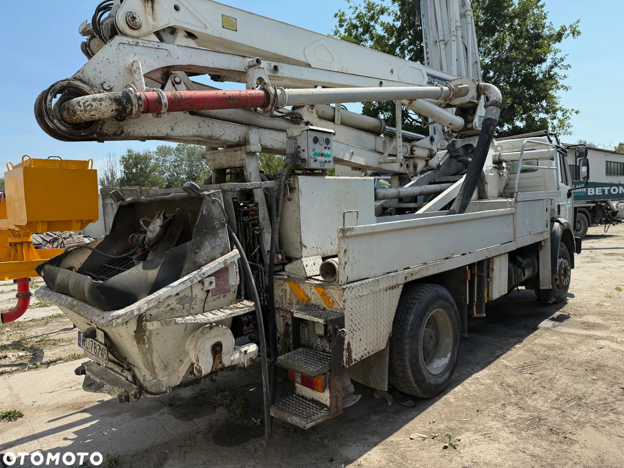 Mercedes-Benz 1722 Pompa Do Betonu Putzmaister M24 Halowa - 5