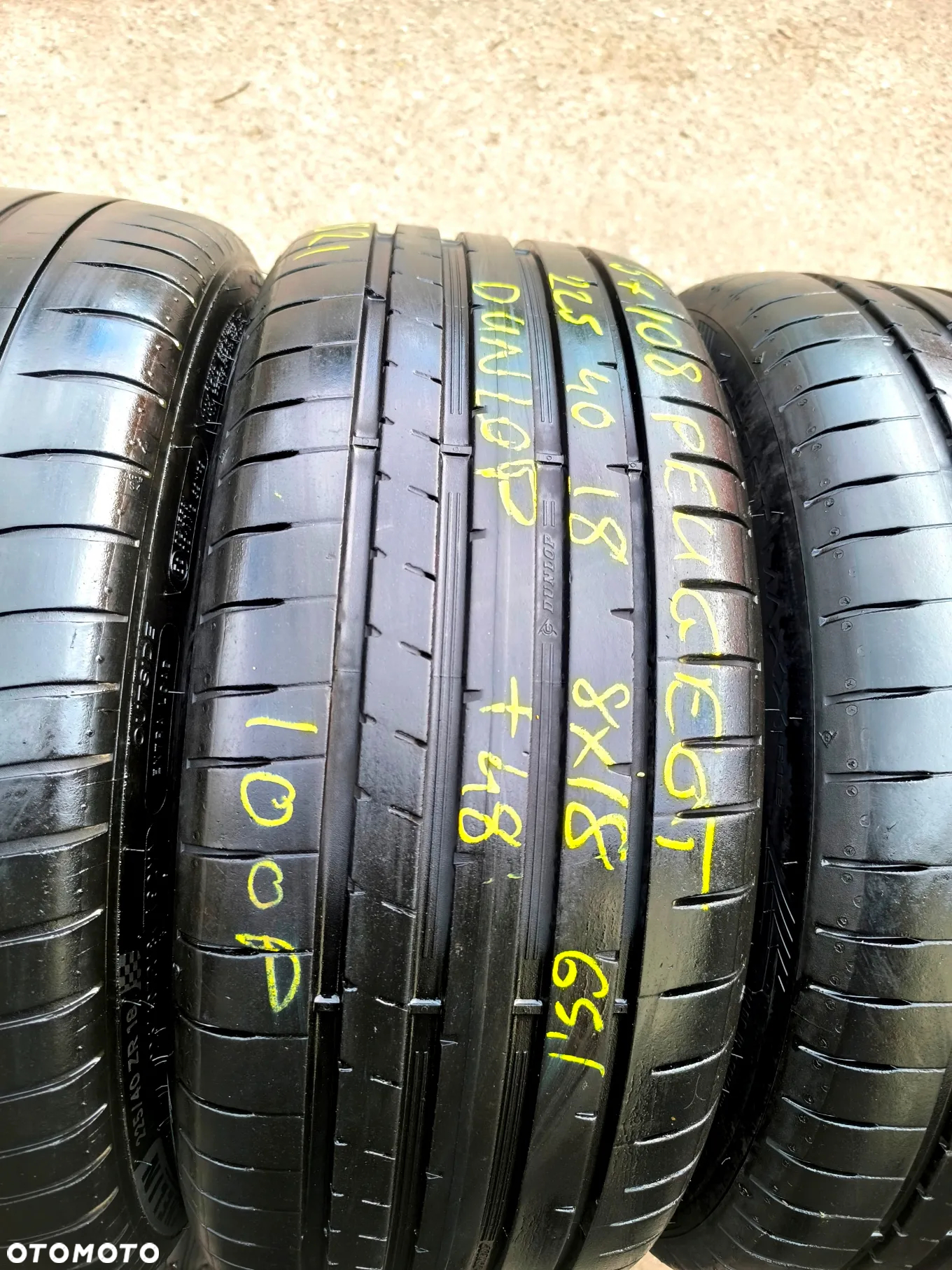 225/40R18 92Y Opony Letnie Lato DUNLOP SPORT MAXX RT2 6mm Legnica ALU-RAD 21r. 225/40 - 3