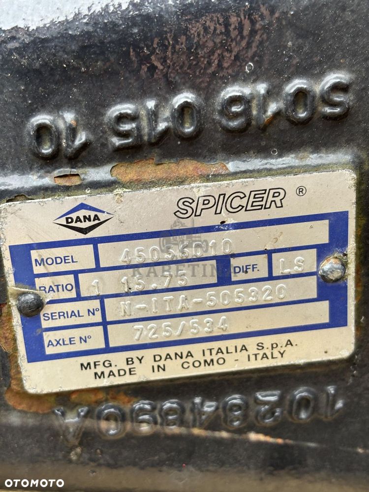 Valtra N92 - most przedni - zwolnica zwrotnica siłownik dyferencjał atak - 3